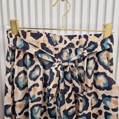 Rok Chantal - print blauw