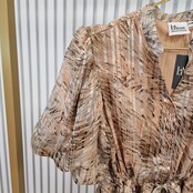 Jurk Fenneke - dessin beige