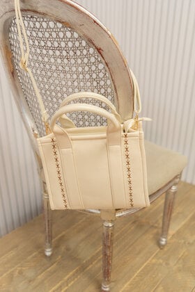 Tas Flora - beige