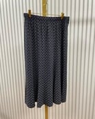 Rok Alice - print marine/wit