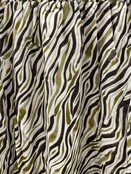 Rok Ingeborg - print olijfgroen