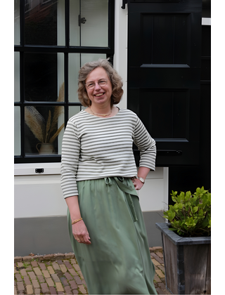 Shirt Willeke - olijfgroen