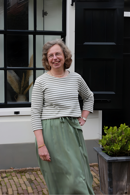 Shirt Willeke - saliegroen