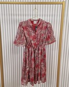 Jurk Fenneke - dessin rood