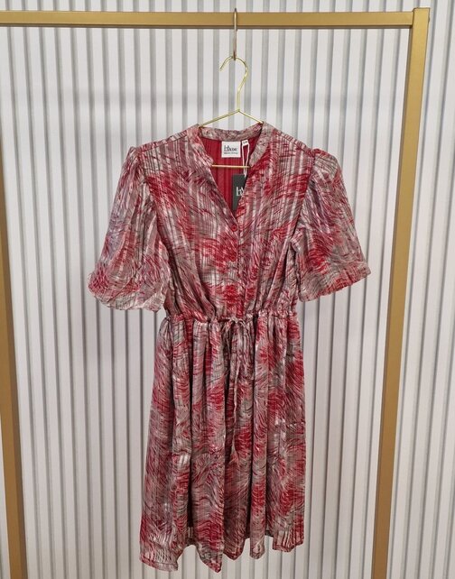 Jurk Fenneke - dessin rood