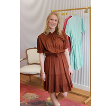 Jurk Liselot - bruin