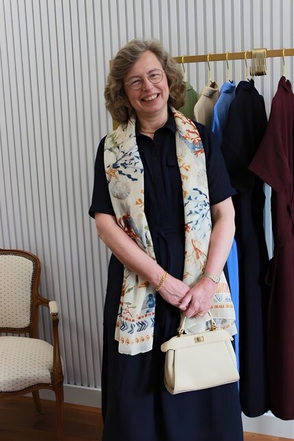 Jurk Sienna - donkerblauw