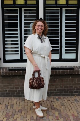 Jurk Lobke (lange variant 125cm) - beige