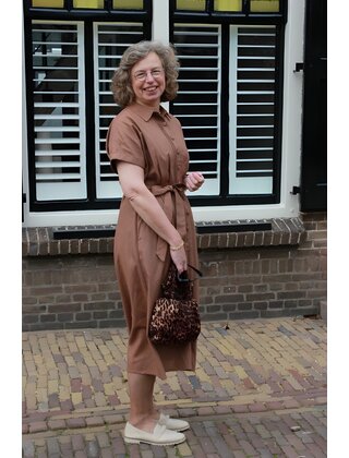 Jurk Lobke (lange variant 125cm) - bruin