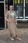 Jurk Brenda - camel
