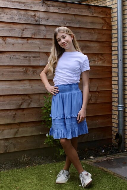 Rok Olivia - lichtblauw