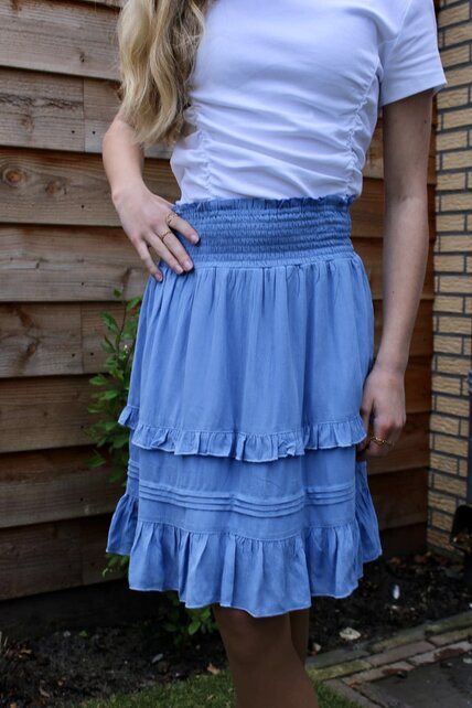 Rok Olivia - lichtblauw