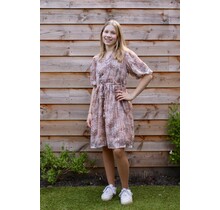 Jurk Fenneke - dessin beige