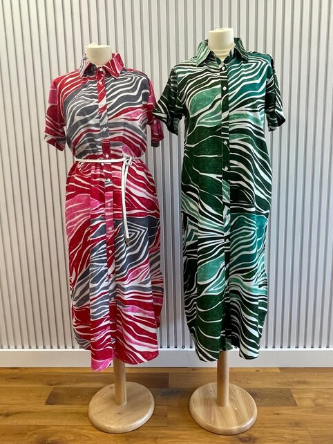 Jurk Margreet - groen