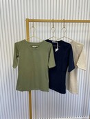 Shirt Corine - olijfgroen