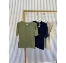 Shirt Corine - olijfgroen