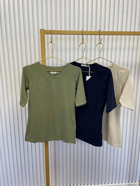 Shirt Corine - olijfgroen