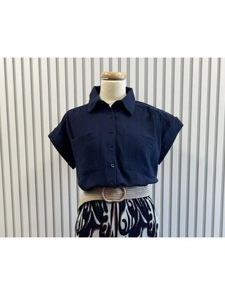 Blouse Anneke - marine