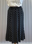 Rok Alice - print zwart/wit