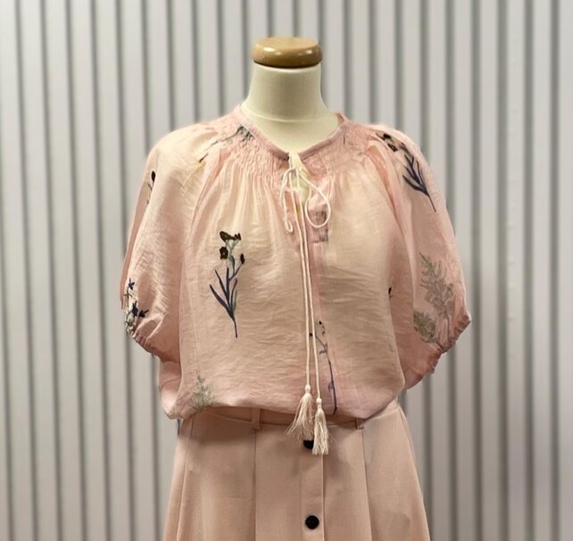 Blouse Marie-Louise - roze