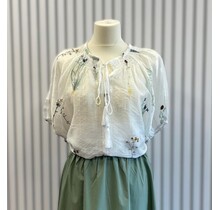 Blouse Marie-Louise - wit