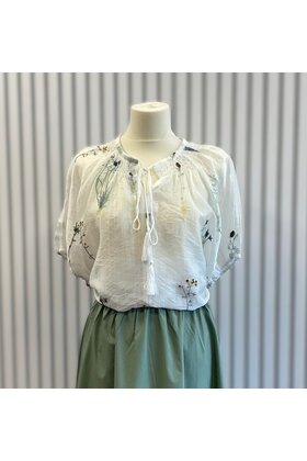 Blouse Marie-Louise - wit