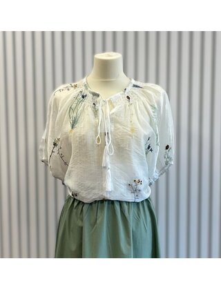 Blouse Marie-Louise - wit