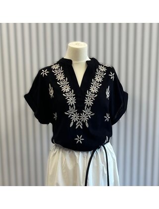 Blouse Adrienne - zwart