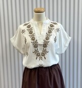 Blouse Adrienne - wit