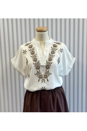 Blouse Adrienne - wit