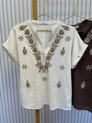 Blouse Adrienne - wit