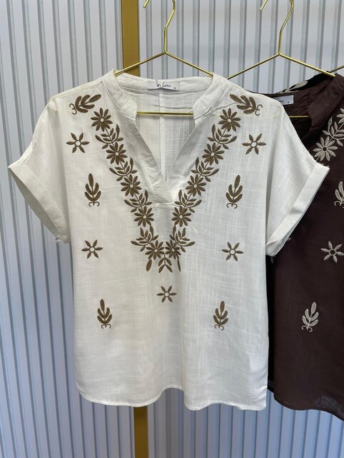 Blouse Adrienne - wit