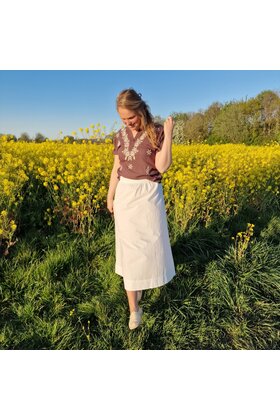 Blouse Adrienne - bruin