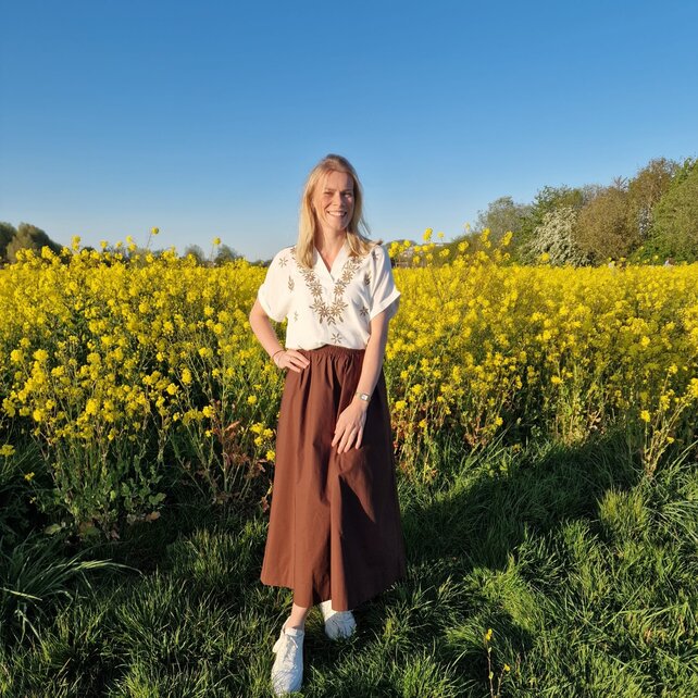 Blouse Adrienne - wit