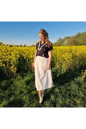 Blouse Adrienne - zwart