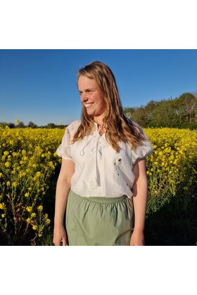 Blouse Marie-Louise - wit