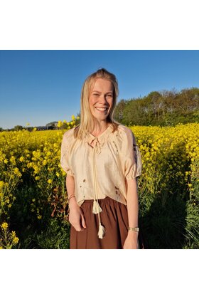 Blouse Marie-Louise - beige