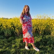 Jurk Margreet - rood