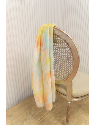 Sjaal lang - geel