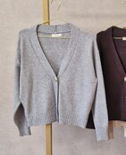 Vest Suzan - grijs