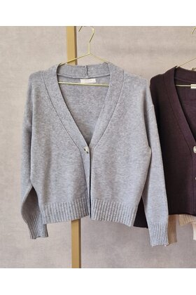 Vest Suzan - grijs