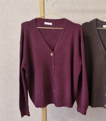 Vest Liesbeth - bordeaux