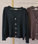 Vest Liesbeth - zwart
