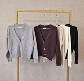 Vest Suzan - grijs
