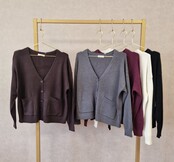 Vest Bettine - bruin