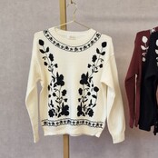 Trui Veerle - offwhite
