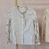 Blouse Esmee - marine/offwhite