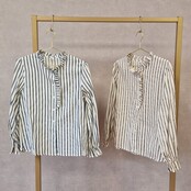 Blouse Esmee - marine/offwhite