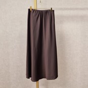 Rok Joanne - bruin satijn