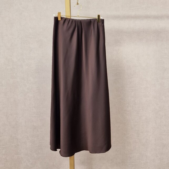 Rok Joanne - bruin satijn